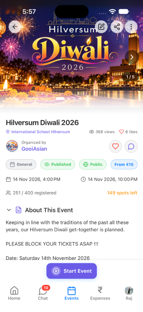 📅 Event Details & Ticketing